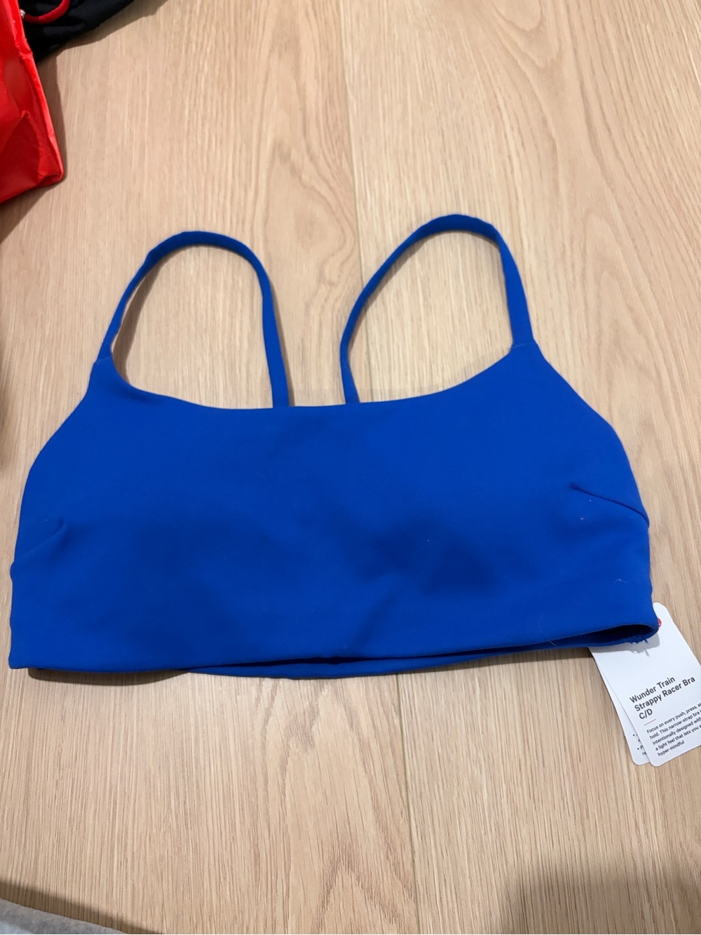 lululemon athletica Electric Blue Minimalist Swim Top